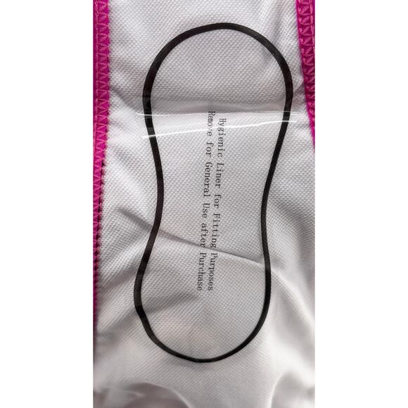 B10 MakeMeChic Bikini Set L Leopard Print Colorblock Triangle Bathing Swimsuits - Picture 5 of 8